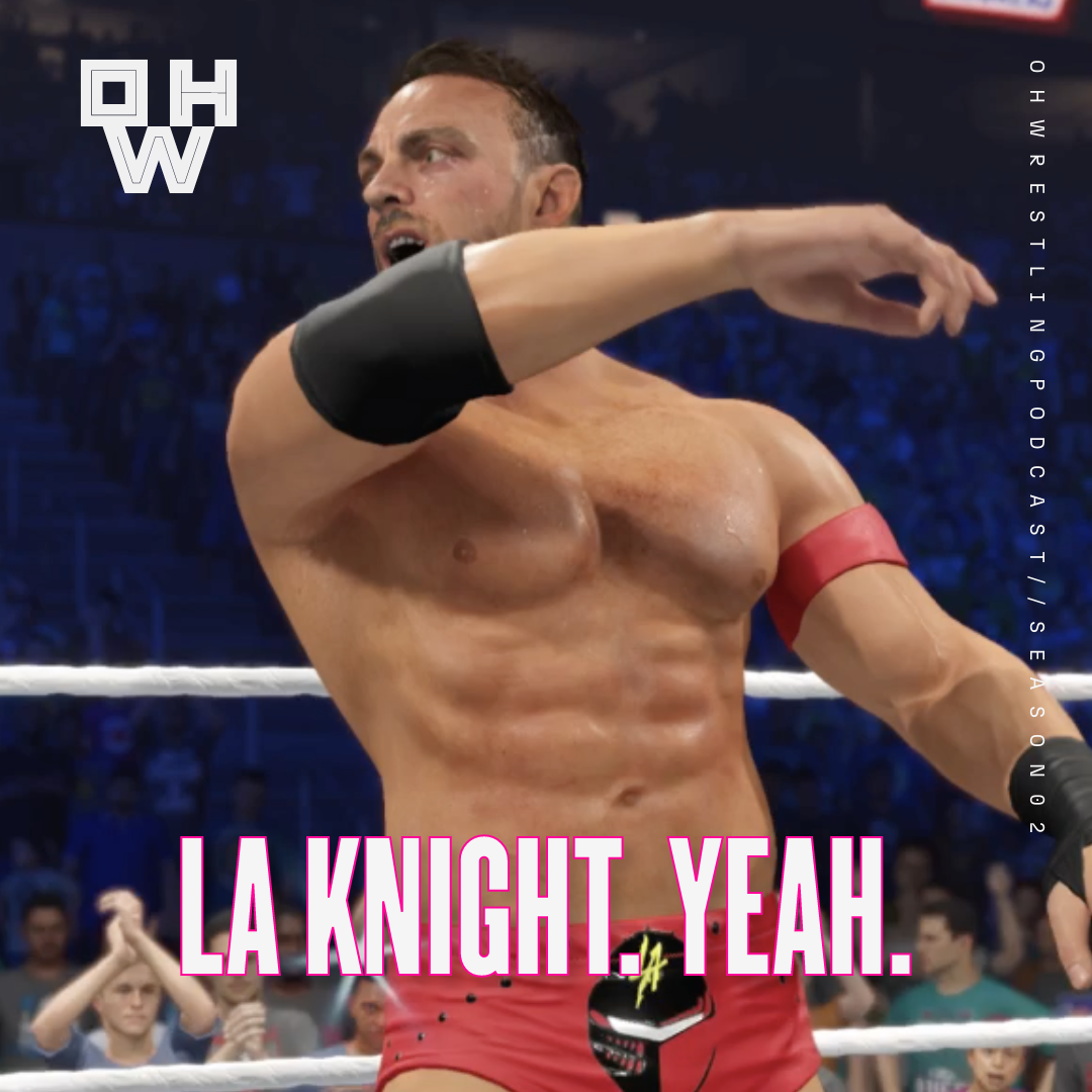 LA Knight’s Rise to WWE Superstardom episode artwork