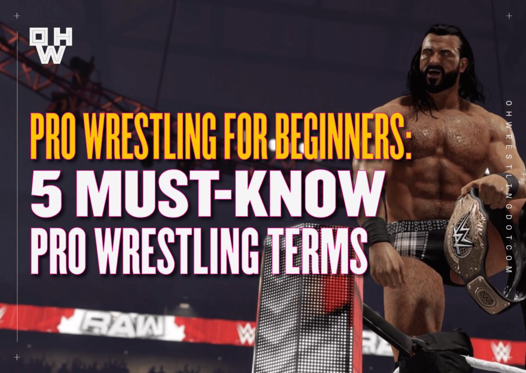 5 MustKnow Pro Wrestling Terms Pro Wrestling For Beginners Oh,Wrestling